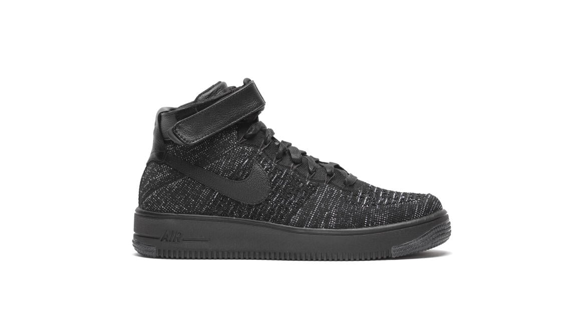 Nike WMNS Air Force 1 Flyknit Black 818018 002 AFEW STORE